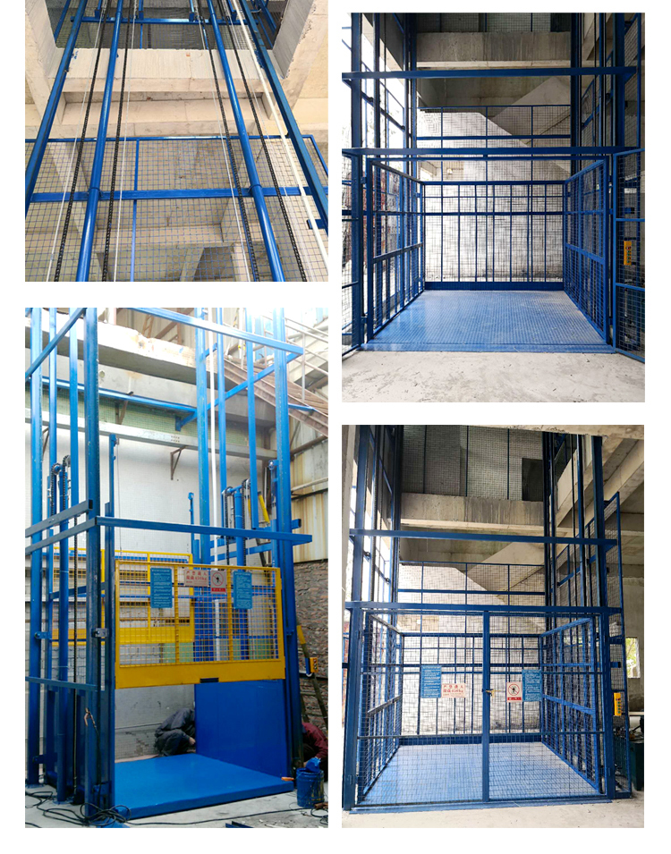 鏈條式液壓升降平臺室內安裝